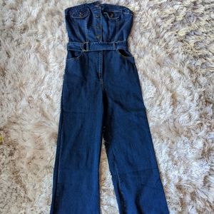 Fashion Nova Denim Jumpsuit
